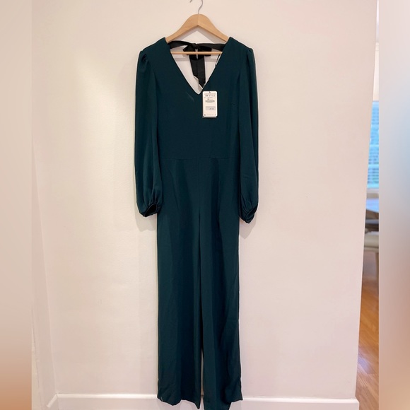 Zara Teal Romper - Picture 4 of 6